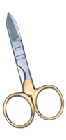 Nail and Cuticle Scissor. 